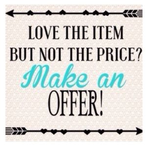 Like ❤ it send me an offer